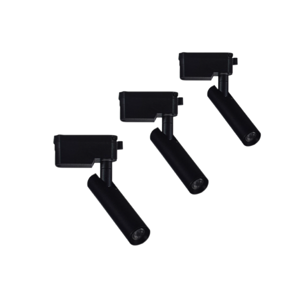 Track Light 03Y Dim 7W 630lm 90lm/w 3,000K / 4000K / 6000K 25 BLACK KBM Lighting